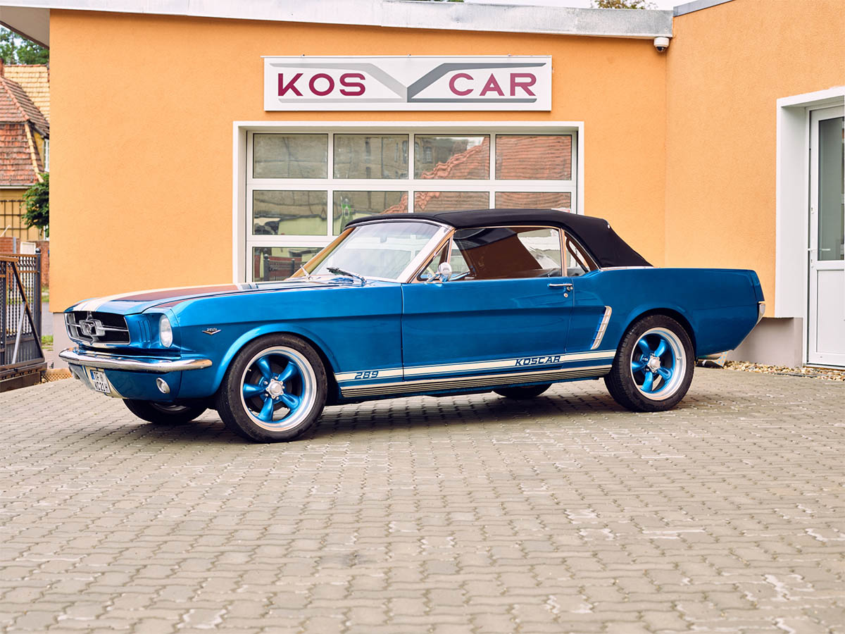 Mustang V8 Cabrio 289 (blau)