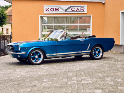 Mustang V8 Cabrio 289 blau